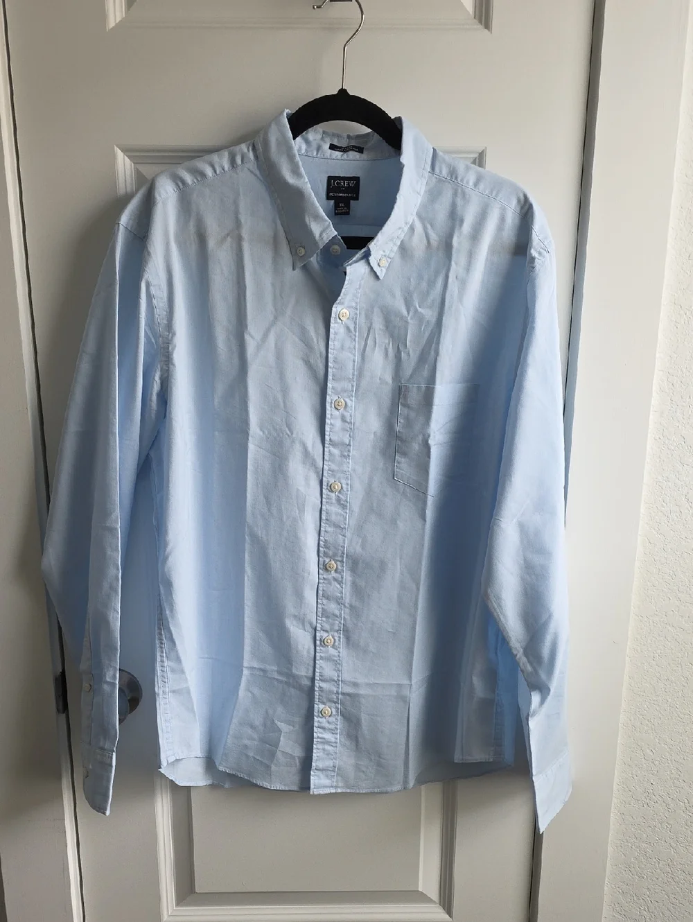 J. Crew Performance Slim Untucked Button-Down Oxford Shirt XL G200